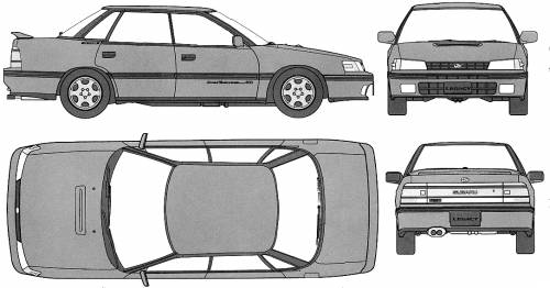 Subaru Legacy RS (1991)