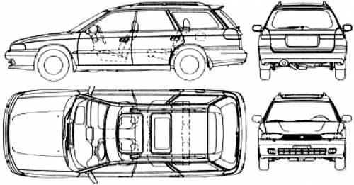 Subaru Legacy Wagon (1994)