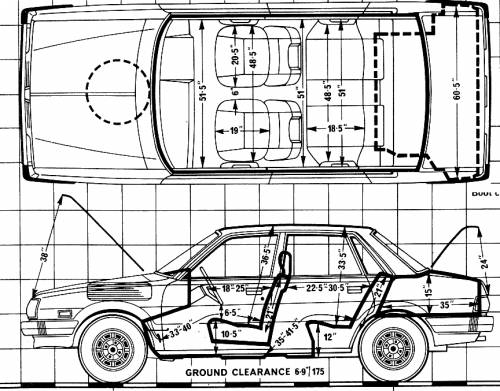 Subaru Leone 1600 GLF 1980 (1980)