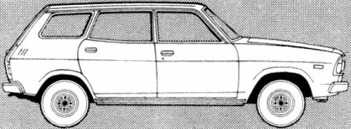 Subaru Leone 1800 GL 4wd Estate (1979)