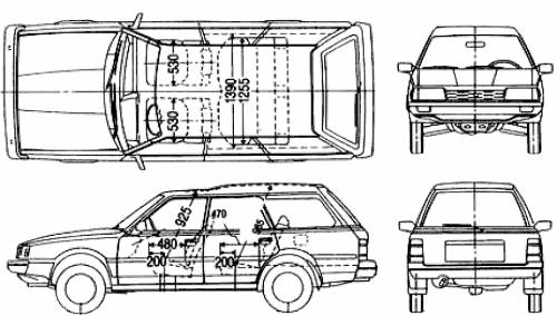 Subaru Leone Wagon 1600 (1986)