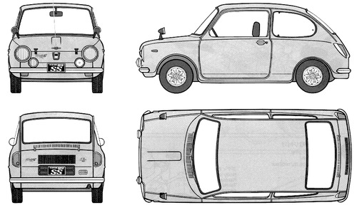 Subaru Mini R-2 SS (1973)