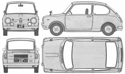 Subaru R2 SS (1972)
