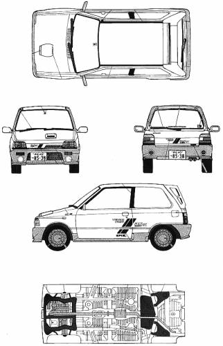 Suzuki Alto Works RS-X (1987)