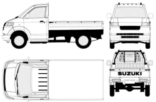 Suzuki APV Carry Pick-up (2008)