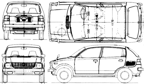 Suzuki Fronte 7-S 5-Door (1977)