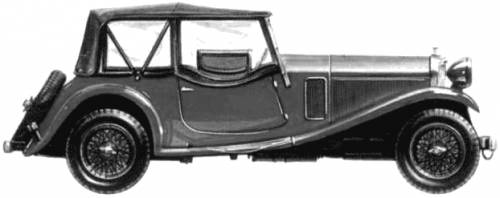 Talbot 105 Sports Tourer Vanden Plas (1931)
