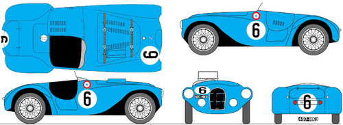 Talbot Lago Grand Sport Spyder Le Mans (1953)