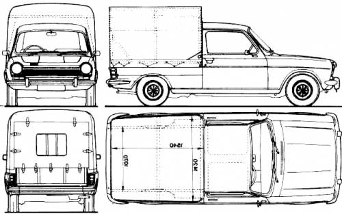 Talbot Simca 1100 Pick-up (1984)