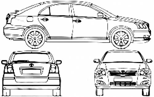 Toyota Avensis 5-Door (2006)