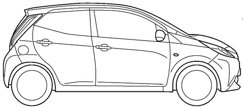 Toyota Aygo 5-Door (2015)