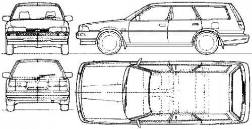 Toyota Camry Wagon (1987)