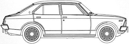 Toyota Carina 1400 DX (1973)
