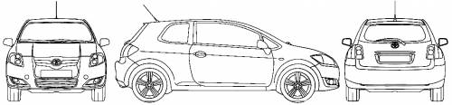 Toyota Corolia Auris 3-Door (2007)