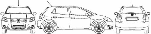Toyota Corolia Auris 5-Door (2007)
