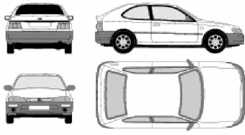 Toyota Corolla 3-Door (1996)
