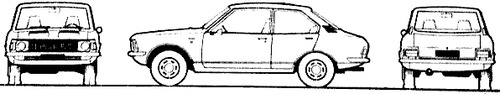 Toyota Corolla 4-Door (1973)