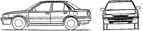 Toyota Corolla 4-Door (1989)
