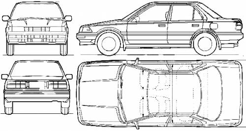 Toyota Corolla 4-Door (1990)