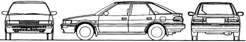 Toyota Corolla 5-Door (1989)