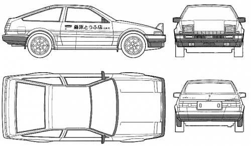 Toyota Corolla GT-S AE86 Sprinter