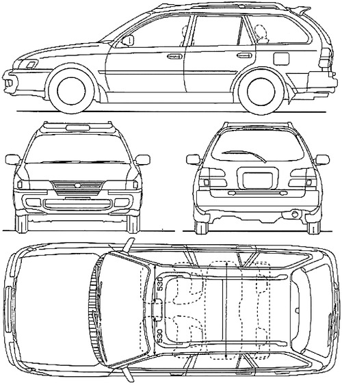 Toyota Corolla Wagon (1998)