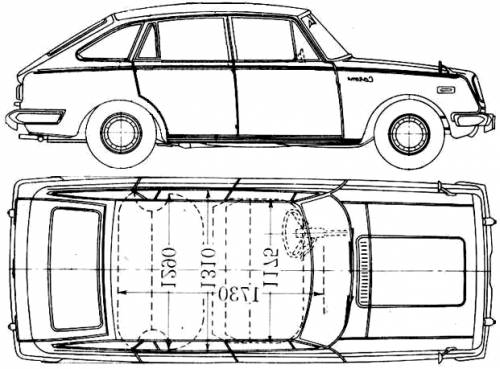 Toyota Corona 5-Door (1968)