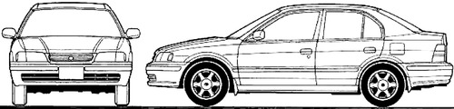 Toyota Corsa 4-Door (1997)