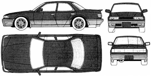 Toyota Cresta 2.5G (1991)