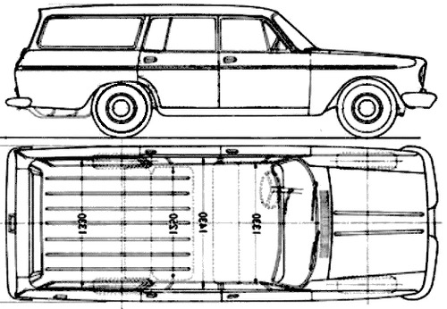 Toyota Crown Custom Wagon S40 (1962)