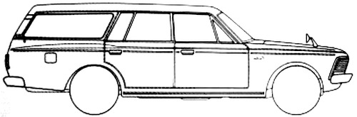 Toyota Crown S3 Wagon (1970)