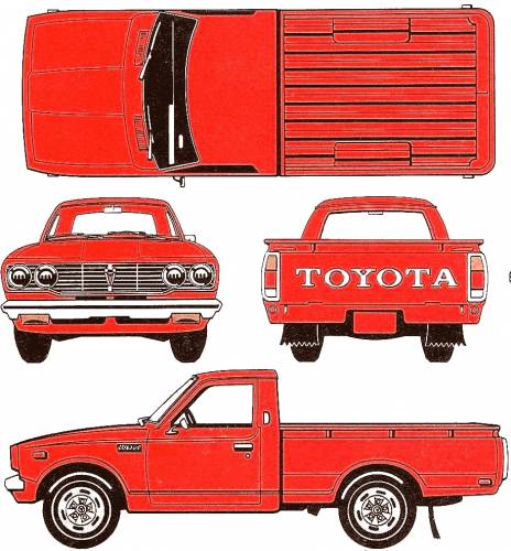 Toyota Hilux Pick-up (1976)