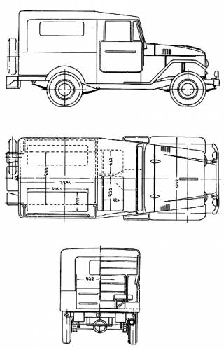 Toyota Land Cruiser FJ28KB (1955)