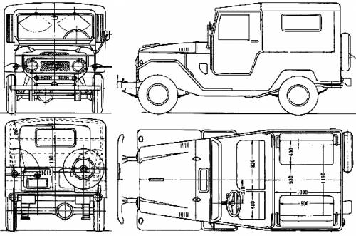 Toyota Land Cruiser FJ40LV (1963)