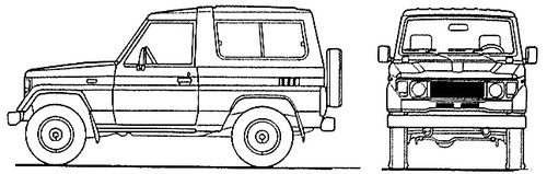 Toyota Land Cruiser LJ73 (1986)