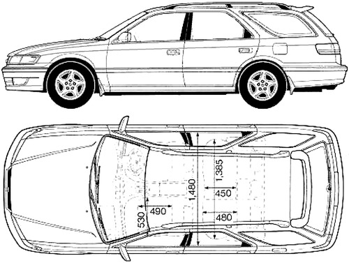 Toyota Mark II Qualis (1998)