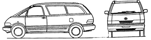 Toyota Previa (1994)