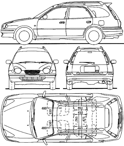 Toyota Sprinter Rosso (1994)