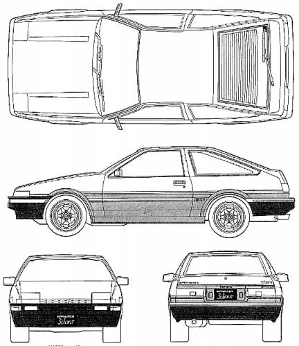Toyota Sprinter Trueno (1986)
