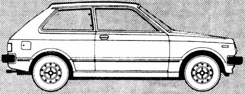 Toyota Starlet 3-Door (1980)