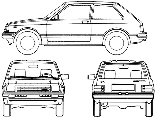 Toyota Starlet 3-Door (1984)