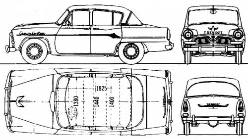 Toyota Toyopet Crown Custom Sedan (1959)