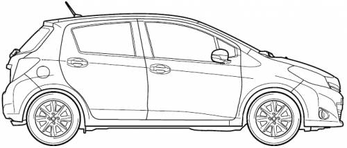 Toyota Yaris 5-Door (2012)