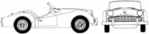 Triumph TR3A (1957)
