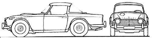 Triumph TR4A (1966)