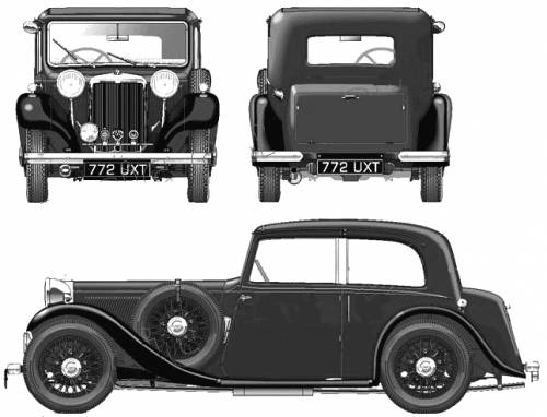 Armstrong Siddeley 17hp Sports Foursome (1935)