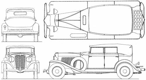 Auburn 8-100A Phaeton (1931)