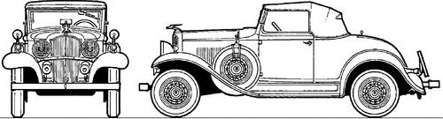 De Vaux Convertible Coupe (1932)