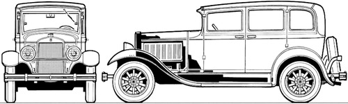 Erskin Model 53 Sedan (1930)
