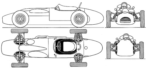 Ferguson Climax P99 F1 GP (1961)